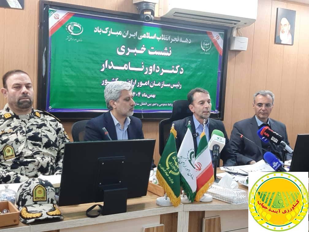 گزارش-جامع-اهم-عملکرد-سازمان-امور-اراضی-کشور-در-دولت-چهاردهم-از-زبان-دکتر-داور-نامدار،-رئیس-سازمان